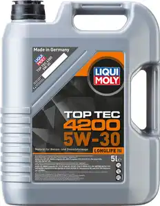 Liqui Moly Motoröl Top Tec 4200 SAE 5W-30 Longlife III 5 L