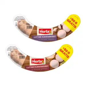 HERTA Fleischwurst 550g