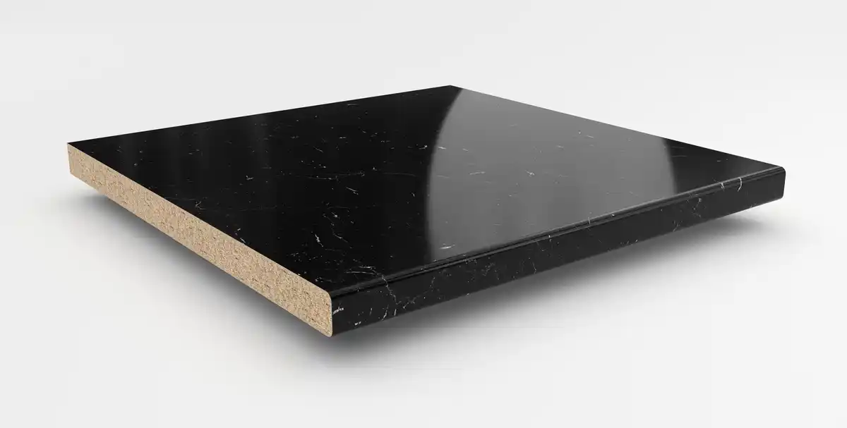 Bild 1 von GetaElements Arbeitsplatte 410 x 60 cm, 39 mm, Kaviar grau