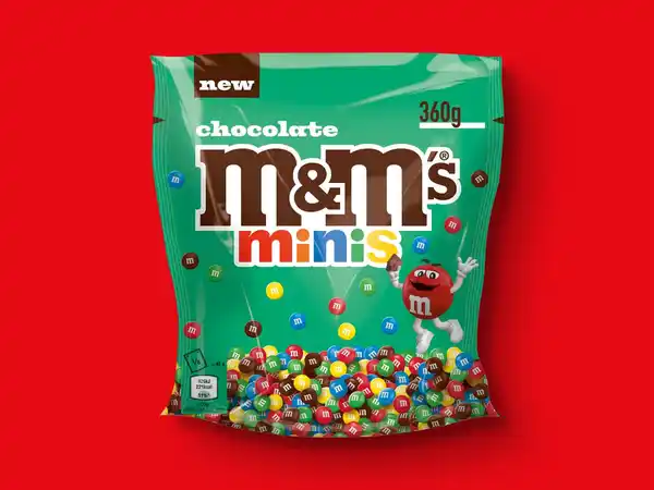 Bild 1 von M&M’s Minis Chocolate,  360 g