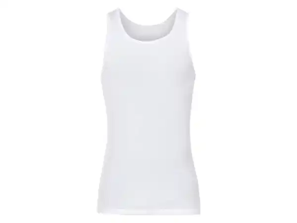 Bild 2 von LIVERGY® Herren Achselhemden, 2 Stück, in Feinripp-Qualität