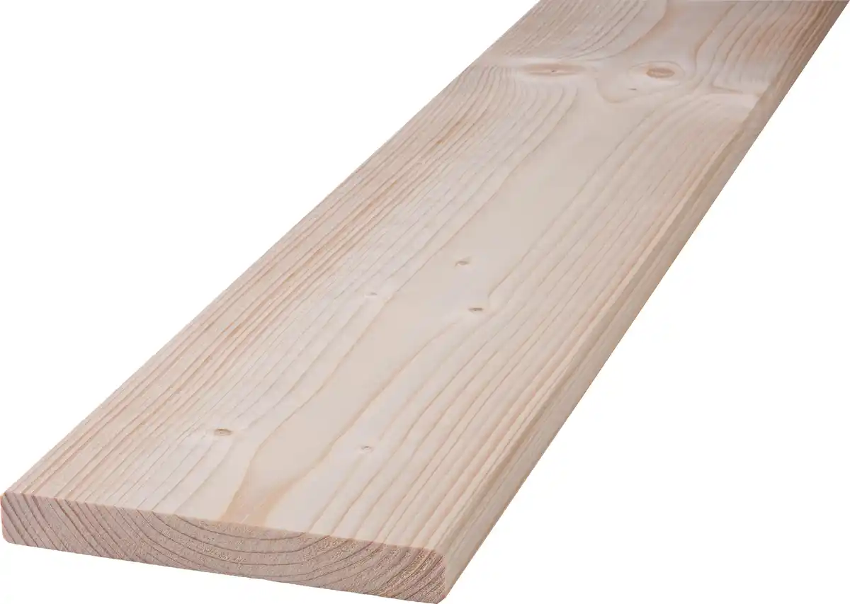 Bild 1 von Glattkanntbrett Fichte 200 x 12 cm x 18 mm