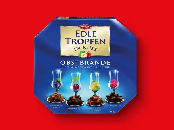 Bild 1 von Trumpf Edle Tropfen in Nuss Obstbrände,  250 g