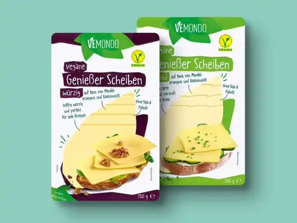 Bild 1 von Vemondo Vegane Genießer Scheiben,  150 g