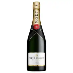 Champagner Moët Brut Imperial oder Taittinger Brut Reserve