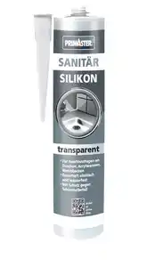 Primaster Sanitär Silikon transparent 310 ml