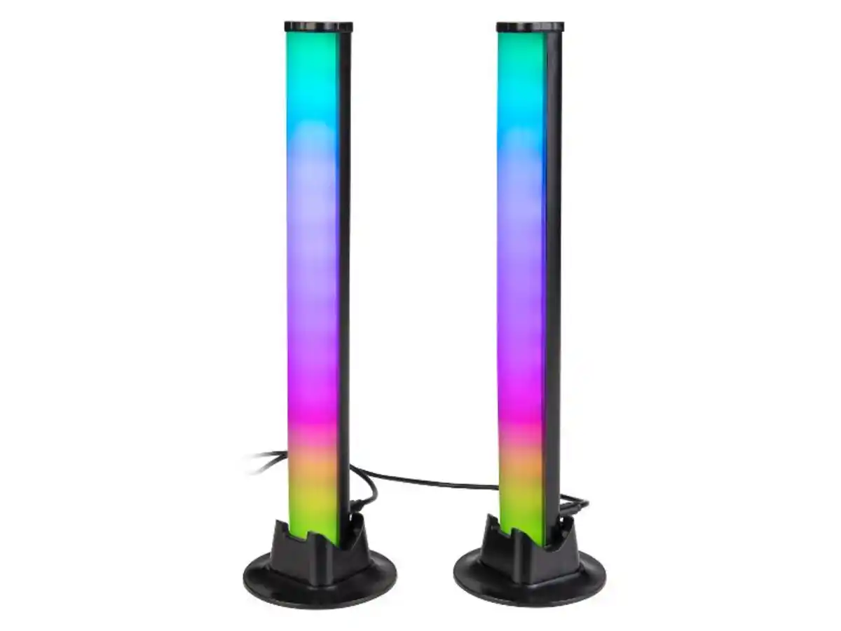 Bild 3 von LIVARNO home LED-Lichtleisten-Set, mit Tonsensor,  5 V