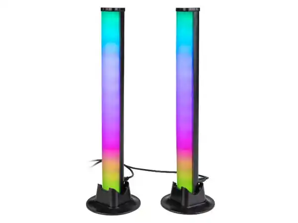 Bild 3 von LIVARNO home LED-Lichtleisten-Set, mit Tonsensor,  5 V