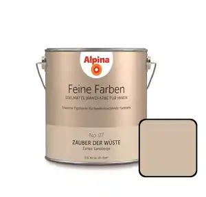 Alpina Feine Farben No. 07 Zauber der Wüste 2,5 L zartes sandbeige edelmatt