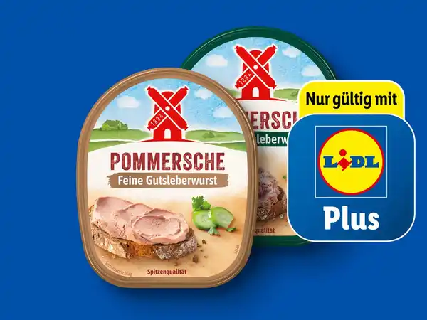 Bild 1 von Rügenwalder Mühle Leberwurst/Teewurst,  125 g