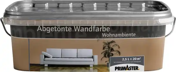 Bild 1 von Primaster Wandfarbe Wohnambiente 2,5 L havanna