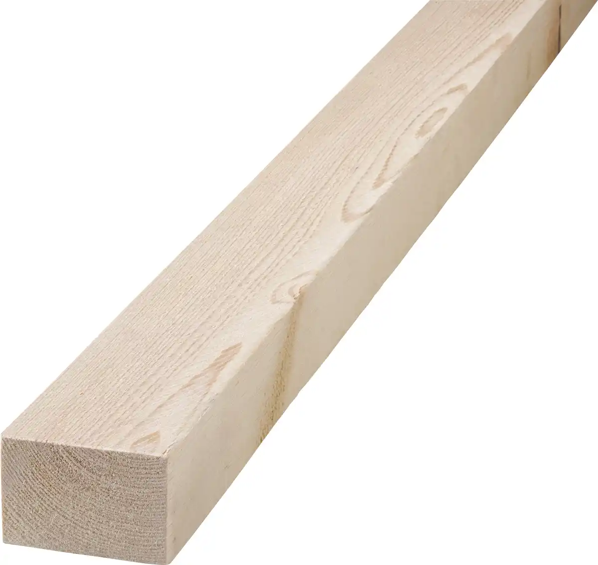 Bild 1 von Latte Fichte Tanne feiner Sägeschnitt 200 cm 48 x 24 mm sägerau
