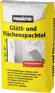 Primaster Glätt- u. Flächenspachtel 25 kg