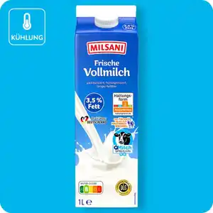 MILSANI Frische Milch, 3,5%