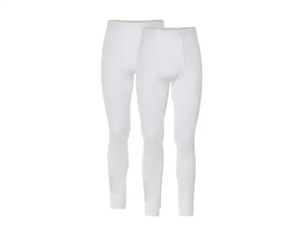 Bild 2 von LIVERGY® Herren Lange Unterhose, 2 Stück mit Eingriff
