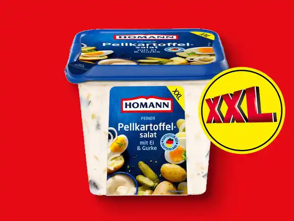 Bild 1 von Homann Feiner Pellkartoffelsalat XXL,  1 kg