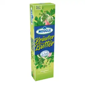 Meggle Kräuter-Butter Riegel oder Tube