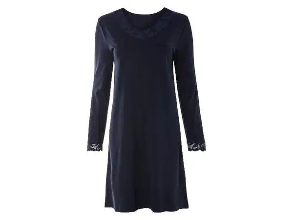 Bild 4 von esmara® Damen Nachthemd aus reiner Baumwolle