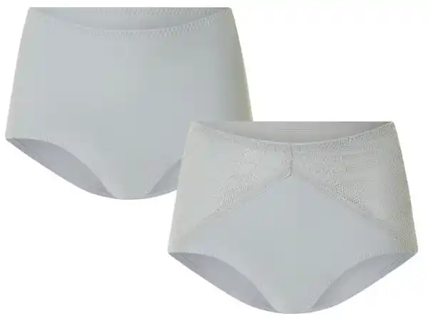 Bild 2 von esmara® Damen Miederslips, 2 Stück, mit „Bauch weg“-Effekt