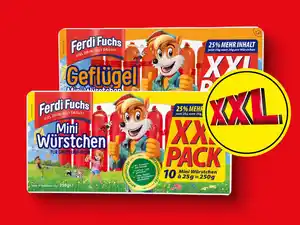 Ferdi Fuchs Mini Würstchen XXL,  250 g