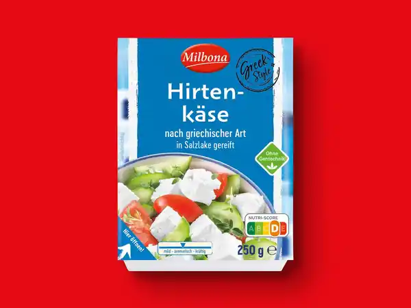 Bild 1 von Milbona Hirtenkäse,  250 g