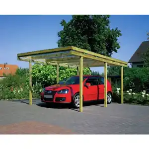 Mr. GARDENER Carport »Aktion«, Außenmaß BxT: 304 x 510 cm, grün