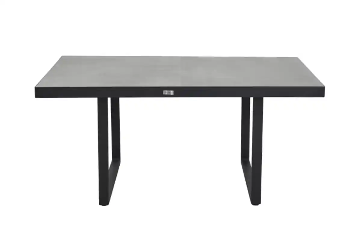 Bild 2 von outdoor (Gartenmöbel Mit Flair) - Diningtisch Sondrino, Aluminiumgestell in schwarz, Tischplatte betonfarbend