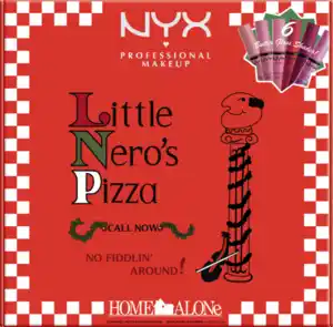 NYX Professional MakeUp Lipgloss-Set Home Alone Butter Gloss Shade ,,Little Nero's Pizza'' pink/red