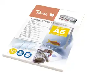 Laminierfolien A5, 125 mic, glänzend, 25 Stück