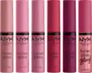 Bild 4 von NYX Professional MakeUp Lipgloss-Set Home Alone Butter Gloss Shade ,,Little Nero's Pizza'' pink/red