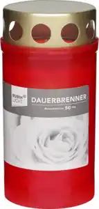 Rubin Licht Dauerbrenner rot