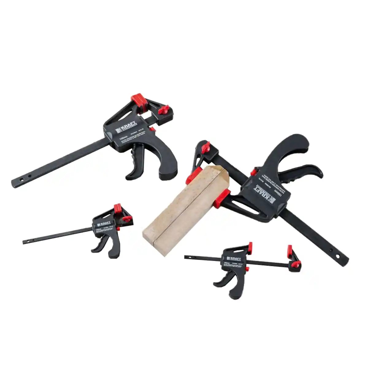 Bild 1 von Schnellspannzwingen - 4tlg.