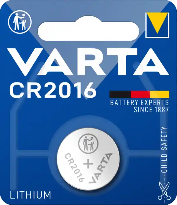 Bild 1 von Varta CR2016 Lithium-Knopfzelle