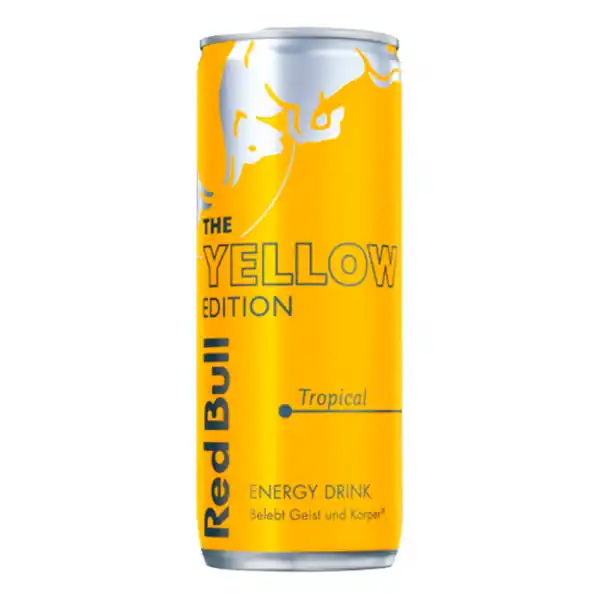 Bild 1 von Red Bull Energy Drink Yellow Edition Tropical 0,25l