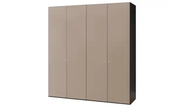 Bild 2 von Drehtürenschrank Longline, nougat matt, 202 x 220 cm