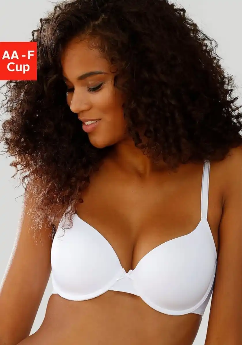 Bild 1 von LASCANA Schalen-BH Ela - perfect basic mit Bügel aus seidiger Microfaser, Basic Dessous