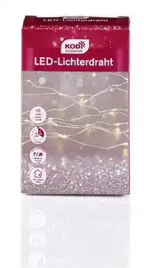 Lichterdraht mit 10 LEDs und Timer KODi season