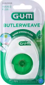 GUM® BUTLERWEAVE® Webseide gewachst, mint, 55,0 m, 55 m