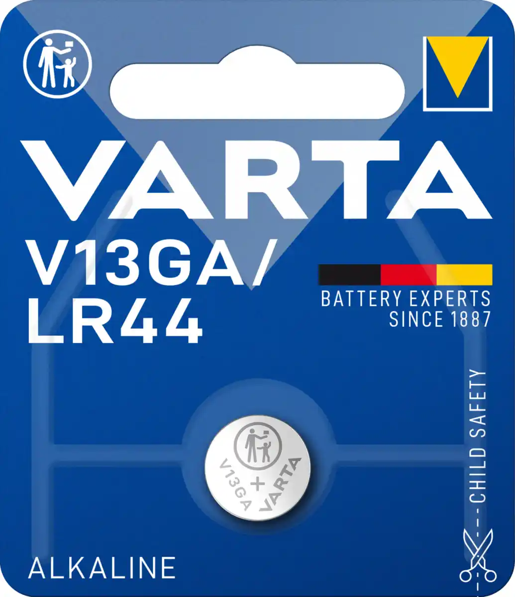 Bild 1 von Varta V13GA/LR44 Knopfzelle