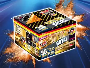 WECO Premium-Effekt-Bombetten-Batterie „Casino Royal“ **