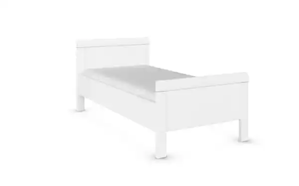 Bild 2 von Bett Cherie, alpinweiß matt, 100 x 200 cm