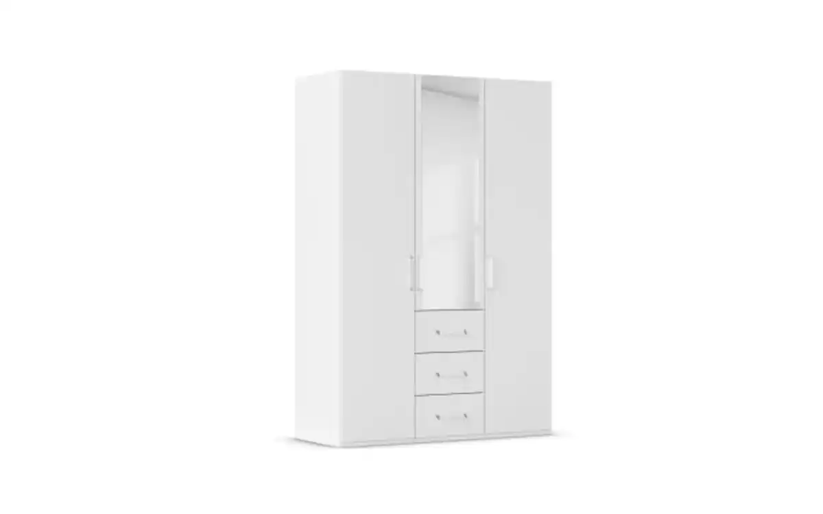 Bild 2 von Drehtürenkleiderschrank Cherie, alpinweiß matt, 151 x 223 cm