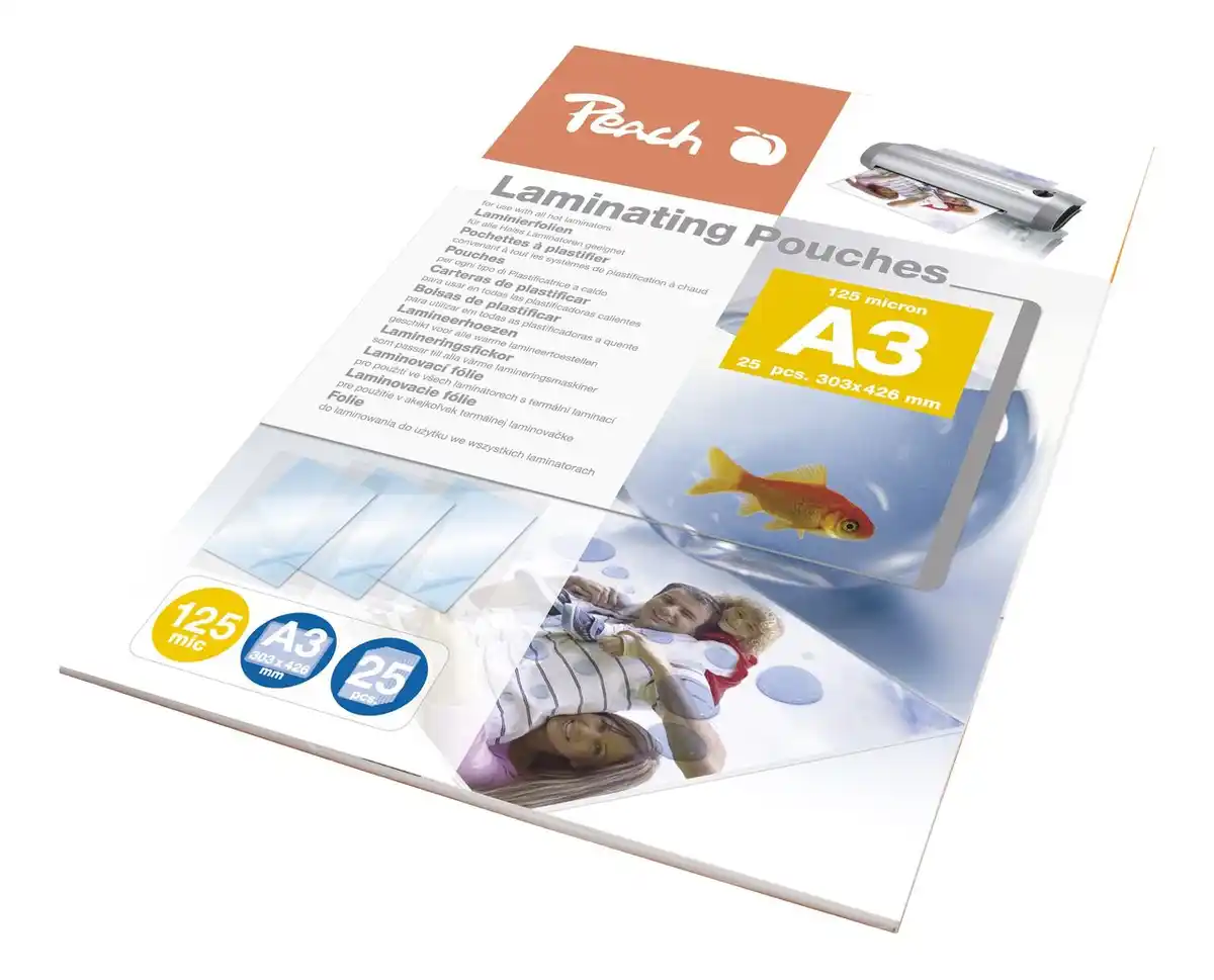 Bild 2 von Laminierfolien A3, 125 mic, glänzend, 25 Stk.