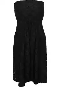 URBAN CLASSICS Jerseykleid Damen Ladies Laces Dress (1-tlg)