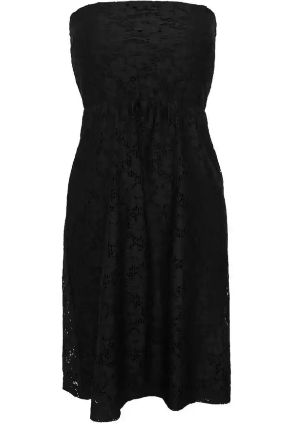 Bild 1 von URBAN CLASSICS Jerseykleid Damen Ladies Laces Dress (1-tlg)