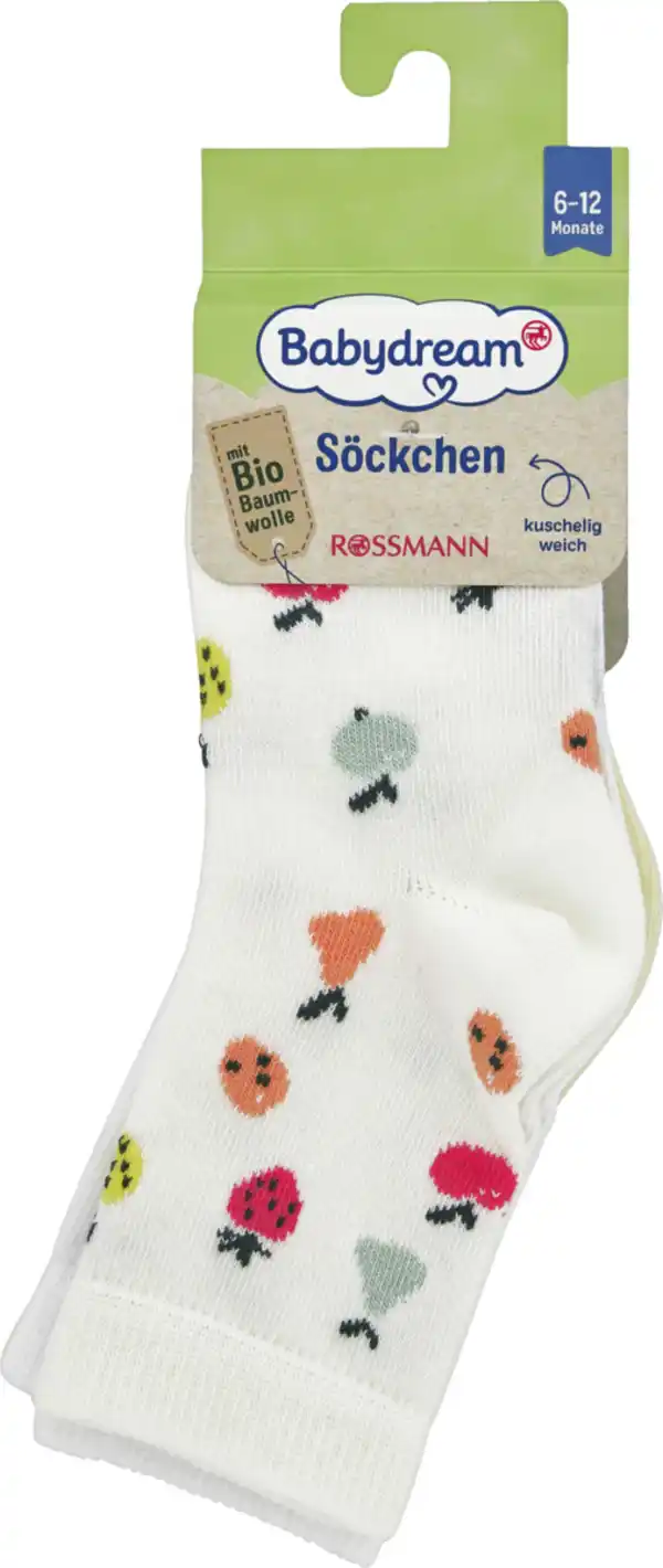 Bild 4 von Babydream Babysöckchen 3er, 6-12 Monate