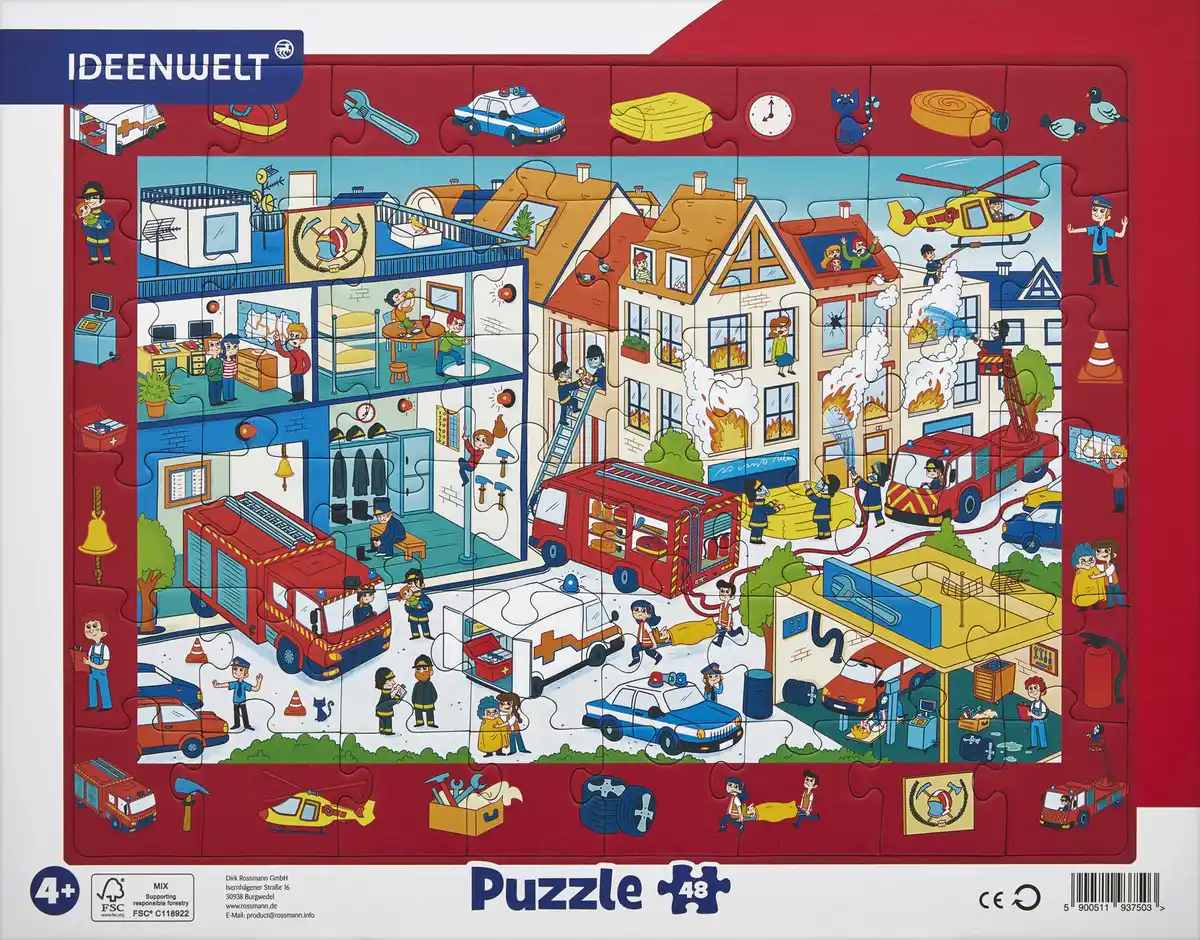 Bild 1 von IDEENWELT Rahmenpuzzle Stadt