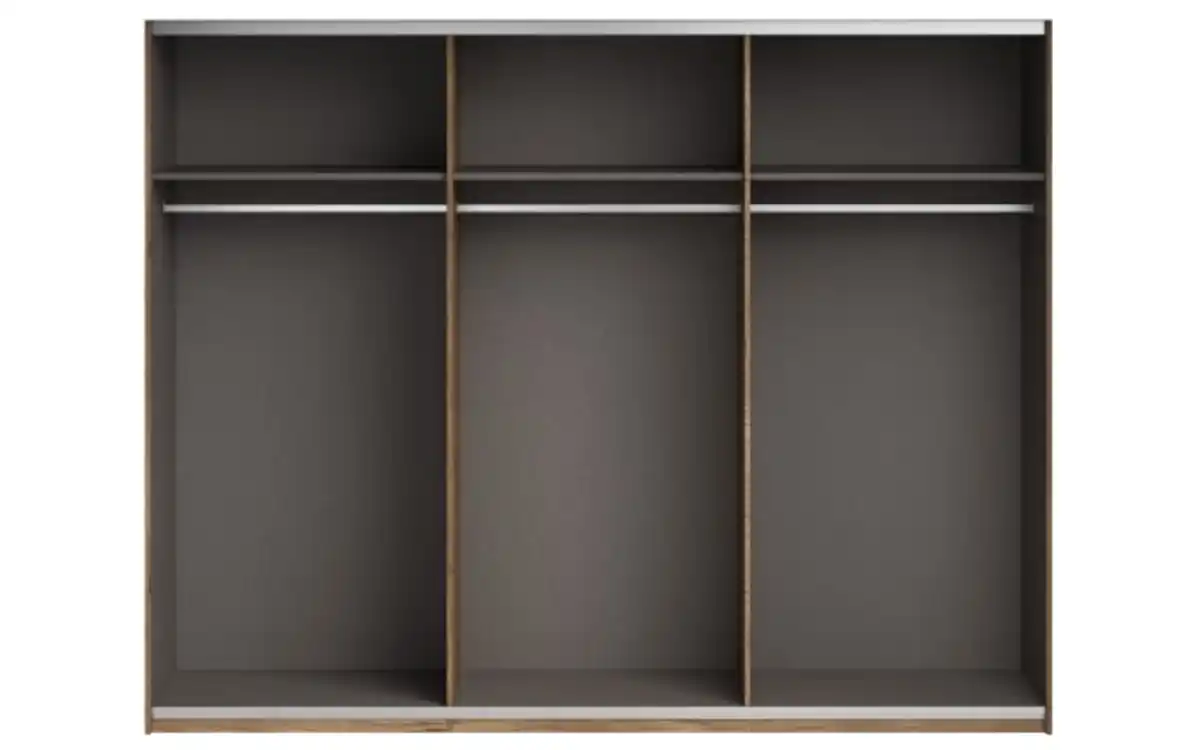 Bild 3 von Schlaraffia - Schwebetürenschrank Linea, Bartex Eiche/graphit, 270 x 211 cm