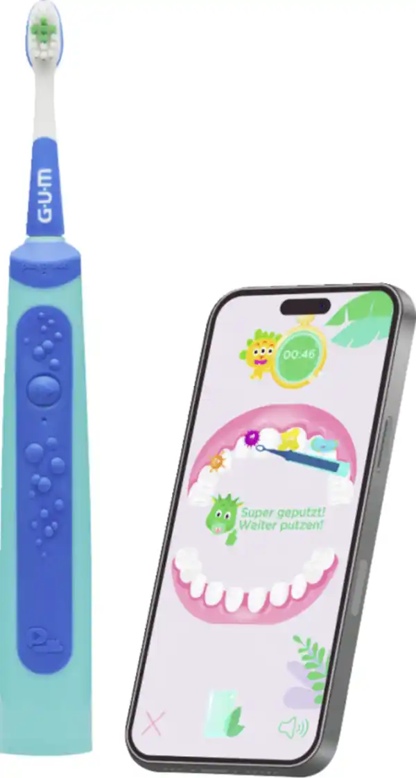 Bild 1 von GUM® Playbrush KIDS Blau