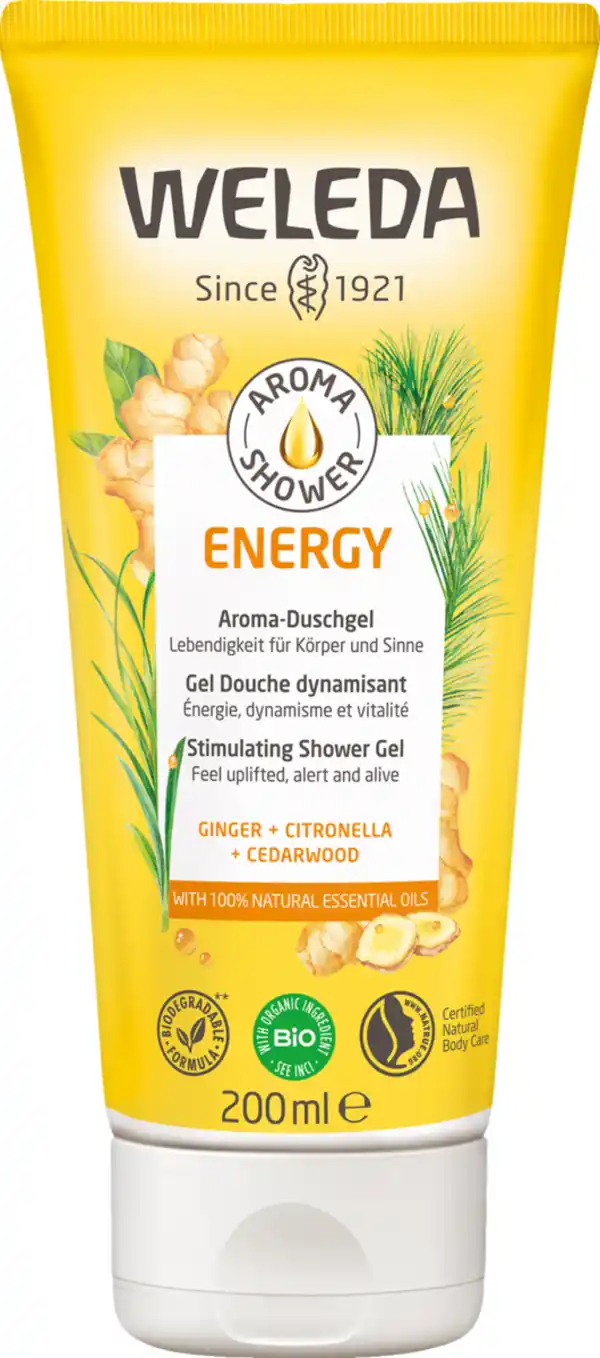 Bild 1 von Weleda Aroma-Duschgel Energy, 200 ml